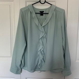 Ann Taylor Blouse - Size M - Green